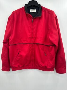 Vintage Cutter & Buck red lined jacket size L